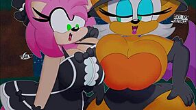 Amy Rose Furry Futanari Picture Compilation with Cut Music!