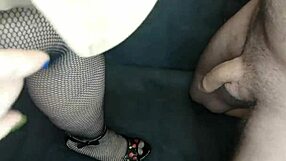 wanna see my feet in heels milk your cock till cum drips everywhere??