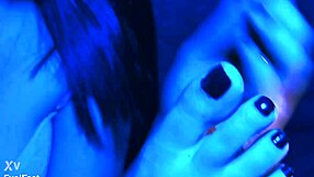 your mouth waters drooling over my sexy feet toes