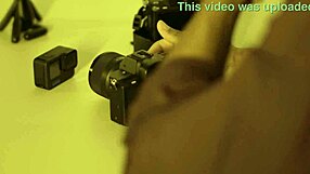 Behind scenes Brazilian pornstar big cock blowjob action