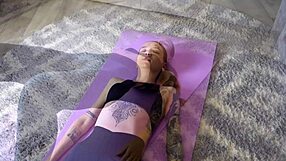 her workout sweat makes tight teen asshole perfect for surprise rough doggy interruption