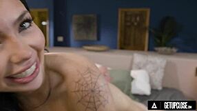 Zac Wild Destroys Holly Day's Tight Pussy Passionately Up Close