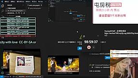 girl plays pc game flashing her smooth shaved pussy under desk