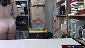 TEEN PORNSTAR CAUGHT SHOPLIFTING SUCKS LP OFFICER'S MONSTER COCK