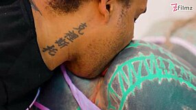 whoa that inked goth babe wrecked deep by thick bbc ass pounding