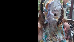 oh man friday really is pie day with this big tits milf showing off her sloppy pussy pov