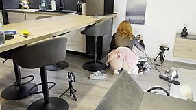 Redhead College Coed's Miniskirt Try-On Haul Turns Into Wild Porn Casting Interview