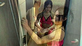 tricking my tied-up stepbro for some sneaky fun with his helpless body