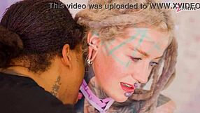 whoa that inked goth babe wrecked deep by thick bbc ass pounding
