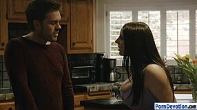 huge knockers angela white smashed monster cock deepthroat titty fuck garage