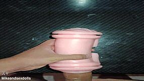 kissy me's closeup deepthroat blowjob ends in creamy facial