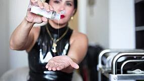 I love slipping into these latex gloves for asmr