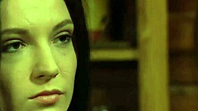 Whipped Busty Lesbian Slave's Big Natural Tits Bounce In Bondage Torment