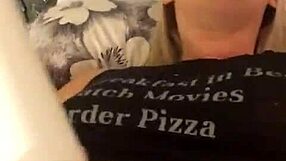 blonde shaves smooth pussy vibes to intense solo orgasm squirting everywhere