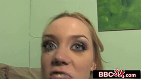 german slut opens eyes wide for black cumshot blast