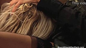 Lick Mistress Pussy Slave! Collar Leash Bondage Femdom Garage Orgasm