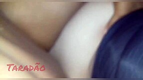 Huge Tits BBW Latina Mature Gags Deep on Hubby's Cock in Cuckold Ass Worship Lick