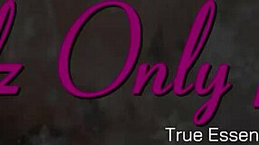 Lesbian Milf Teen Lips Lock in Steamy Scissor Grind