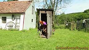 ginger skank peez everywhere so hot!!