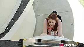 bbc monster cock ravages slut's tight pussy with deep cumshot facial