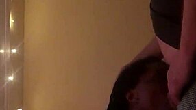 i love this homemade ebony girl's sloppy amateur blowjob skills