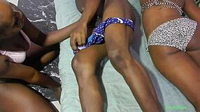 BBW Ebony Orgy Wakes Up for Monster Cock Fucks!