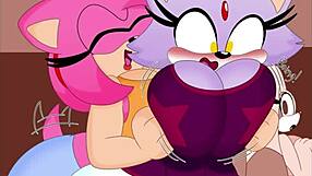 Amy Rose Furry Futanari Picture Compilation with Cut Music!