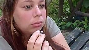 Wife smokes seductively craving your next filthy load!