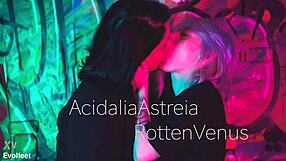 Latina acidalys first bisexual foot worship licks toes sucks feet muff dives pussy in femdom fetish