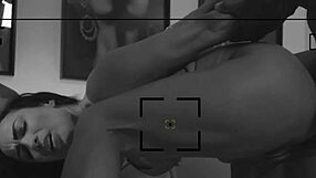 Behind scenes Brazilian pornstar big cock blowjob action