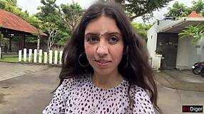 Slutty Babysitter Fucks Skinny Boss Outdoors By Pool Then Takes Public Cumwalk Covered In Huge Load!