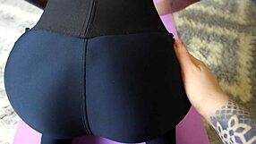 her workout sweat makes tight teen asshole perfect for surprise rough doggy interruption