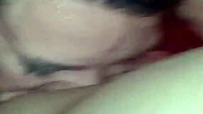 big cock daddy face fucks petite milf's tight throat after ass eating