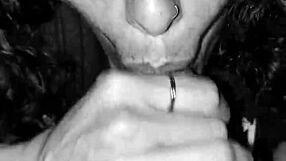 rhonda deepthroats my monster cock swallowing every drop