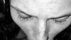 rhonda deepthroats my monster cock swallowing every drop