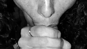 rhonda deepthroats my monster cock swallowing every drop