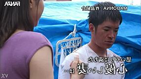 Hiroka Suzuno Welcomes Beggar in Subtitled JAV Fuck