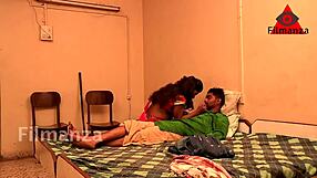 bhabhi gone wild! how does sexy young man make indian bhabhi scream in hindi heat?