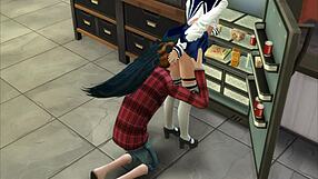 i love licking that wet pussy in the sims 4 cunni deep dive