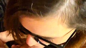 homemade milf schoolgirl glasses deepthroat facefucked bent over doggystyle