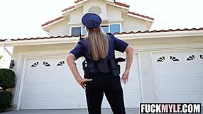 WTF MYLF POLICE WENDY RAINE CATCHES NICK STROKES FAPPING USES BOOTY TITTIES