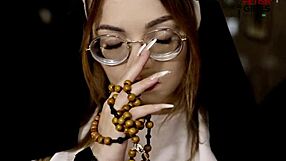 freirinha madalena poses pierced nipples stockings for brazilian monster cock tease