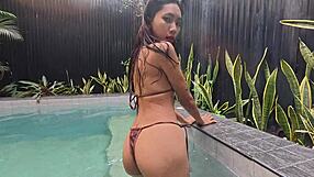 book this asian teen slut for your next poolside blowbang