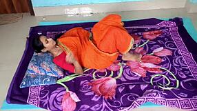 Indian Village Couple's Hardcore Anal Double Penetration with Gaping Cumshot