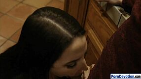 huge knockers angela white smashed monster cock deepthroat titty fuck garage