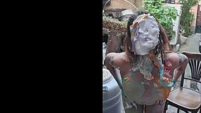 oh man friday really is pie day with this big tits milf showing off her sloppy pussy pov