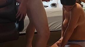 Girlfriend SUCKS Cock Like A Pro In AMAZING Blowjob Cumshot!