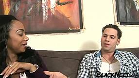 Black Amateur Body Drenched in Thick Cum Blast!