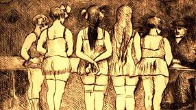 what secrets hide in this vintage erotic art collection?