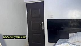 Horny babe gets wet pussy massaged then stuffed by monster cock